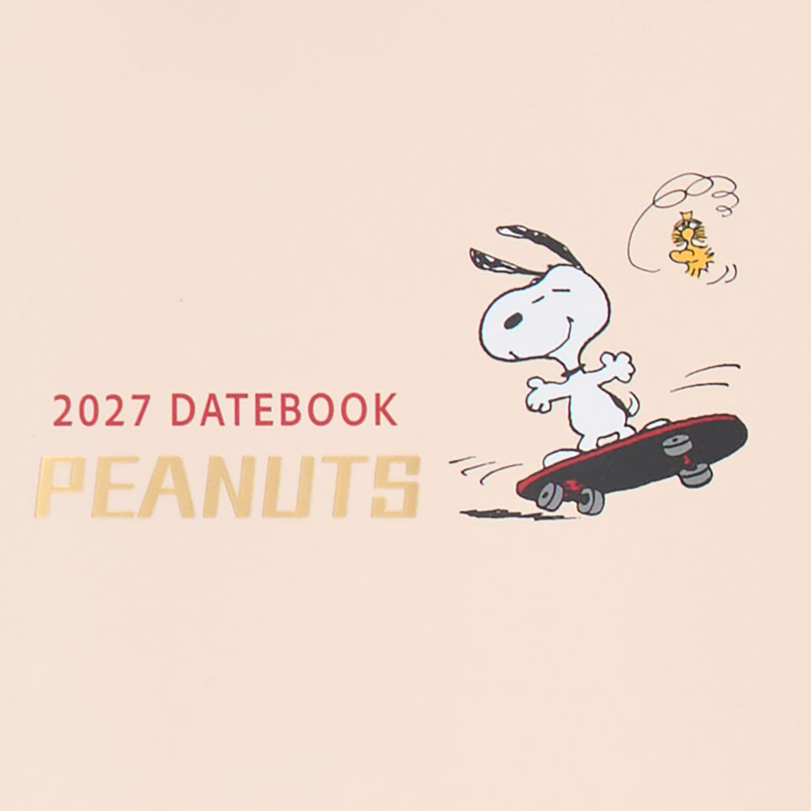 산리오 스누피 922595 B6 2027년 다이어리 스누피 B6 데이트 이미지 2