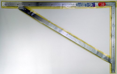 신와 스테인리스 보강대 직각자 1m x 60cm 63121 이미지 3