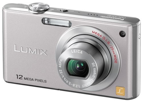 [중고] 파나소닉 루믹스 프레셔스 실버 DMC-FX40-S 디지털 카메라