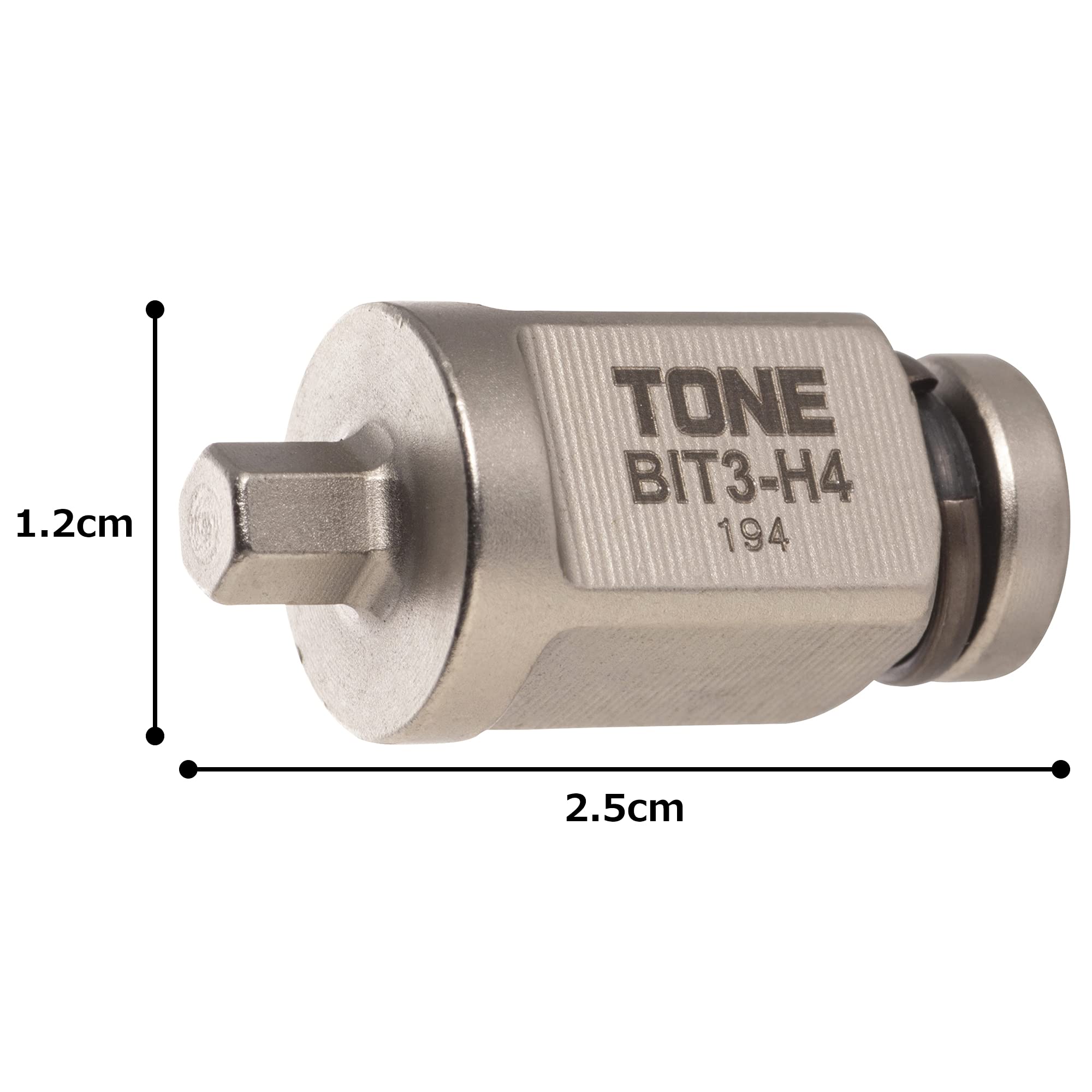 토네 BIT3-H04 4mm 육각 비트 이미지 4