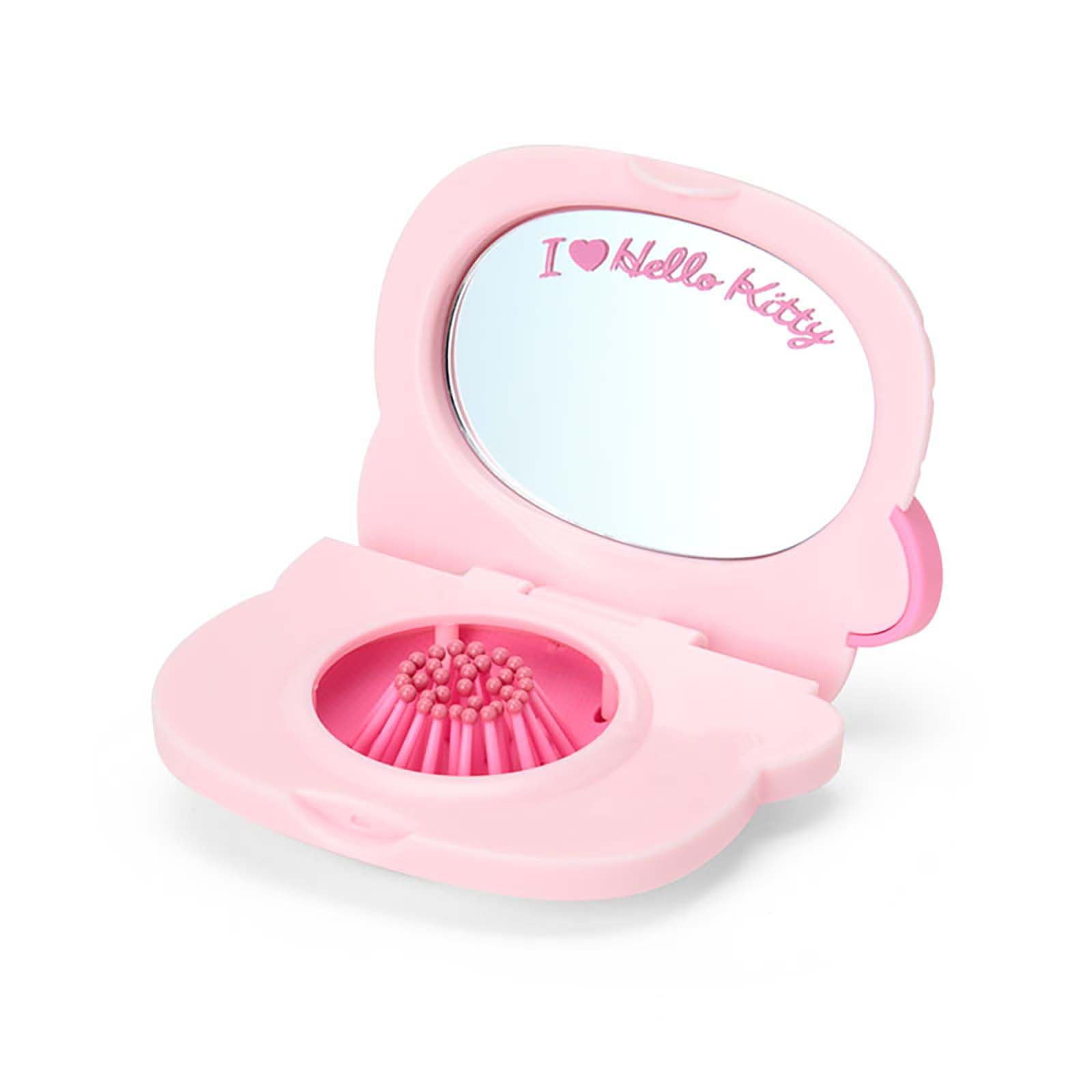 산리오 I Love Hello Kitty 헬로키티 365131 컴팩트 헤어브러시 핑크 이미지 3