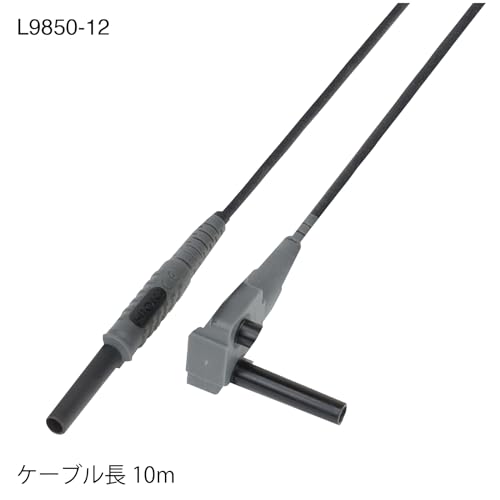 하이오키 L9850-12 검정색 10m 테스트 리드 IR5050 IR5051용 이미지 2