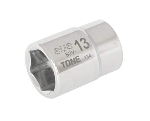 토네 SUS 소켓 S3V-13 6각 9.5mm 13mm