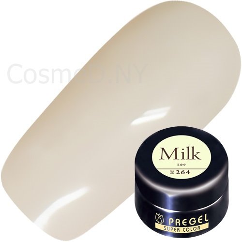 프리젤 컬러EX 264 밀크 4g 매트 젤네일