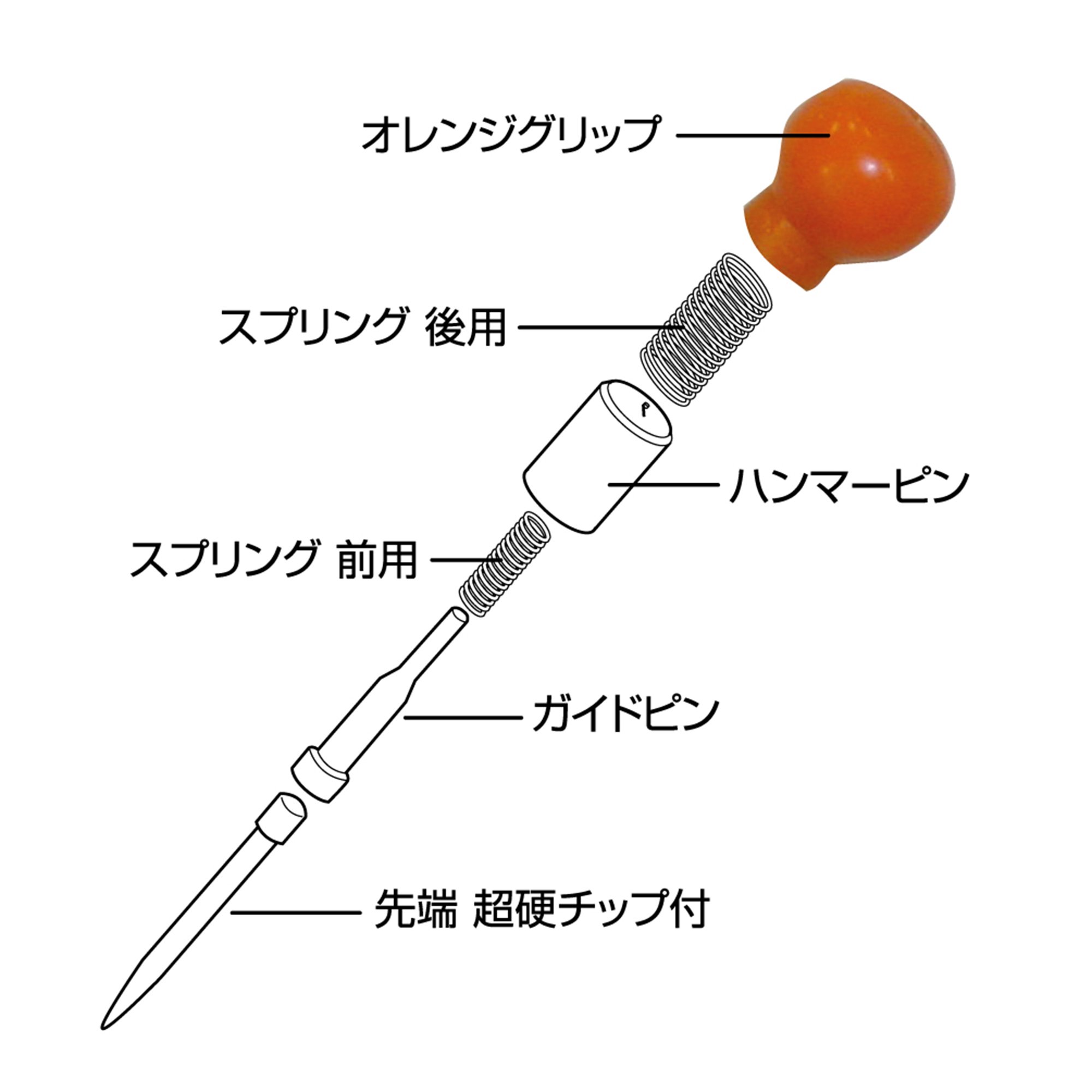 신와 73993 M용 오토펀치 후방 스프링 이미지 3