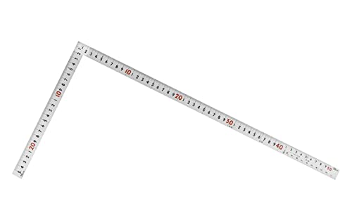 신와 직각자 투바이포 10055 50cm 19mm폭 병용눈금 이미지 5