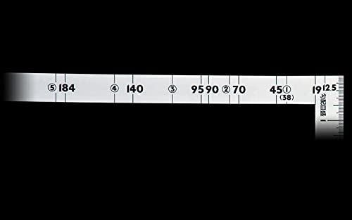 신와 직각자 투바이포 10055 50cm 19mm폭 병용눈금 이미지 2