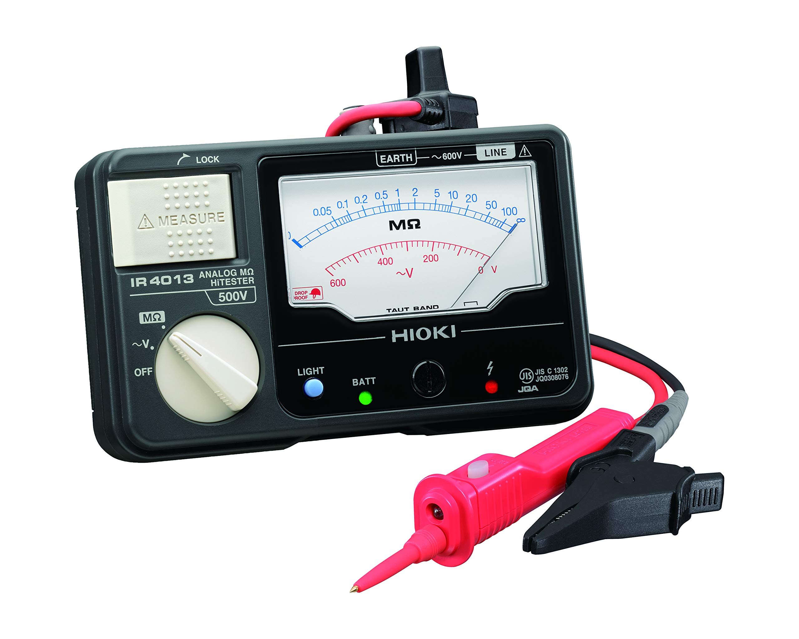 하이오키 IR4013-11 500V 절연저항계 단일레인지 스위치리드세트 이미지 1