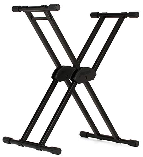 [중고] 롤랜드 KS-20X 키보드 스탠드 높이 조절 접이식 X자형 최대 75kg 지지 블랙 이미지 2