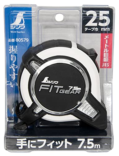 신와 피트기어 컨벡스 25mm 7.5m JIS 80579 이미지 2