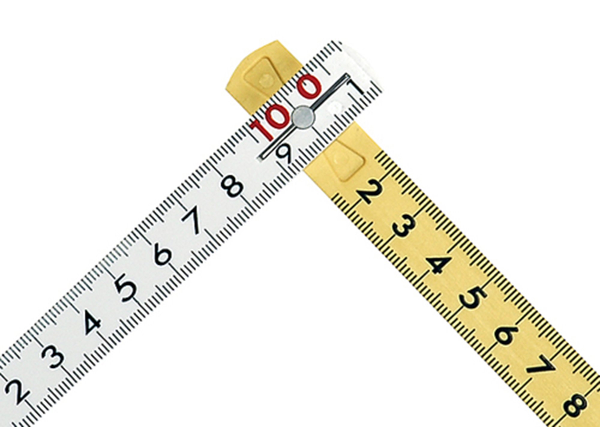 신와 파이버 접이식 자 78841 2m 10단 이미지 3