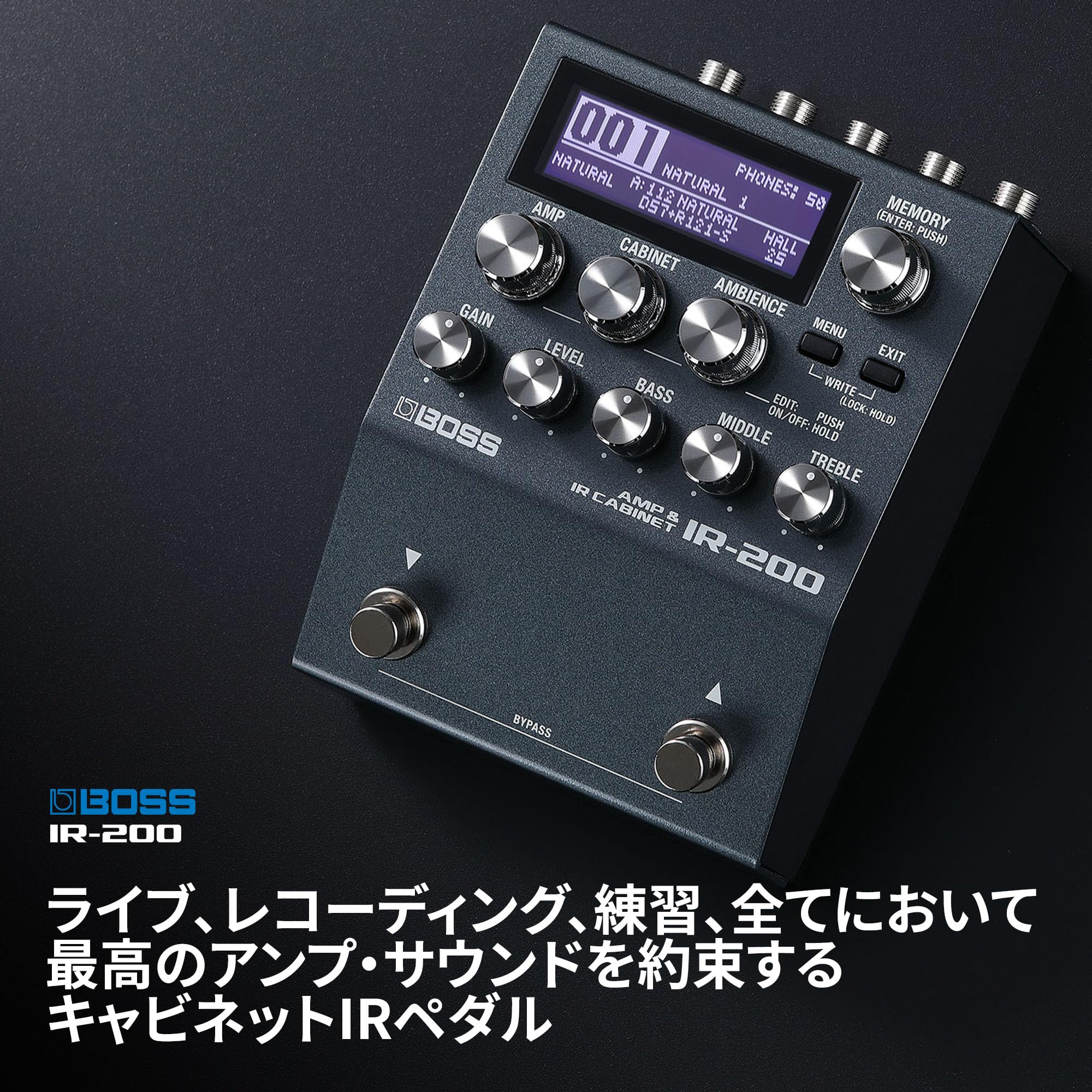 보스 IR-200 앰프 캐비닛 프로세서 이미지 2