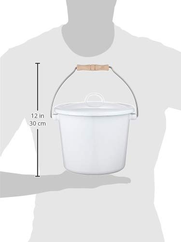 노다호로 법랑 버킷 4.3L FB-20 뚜껑포함 이미지 5