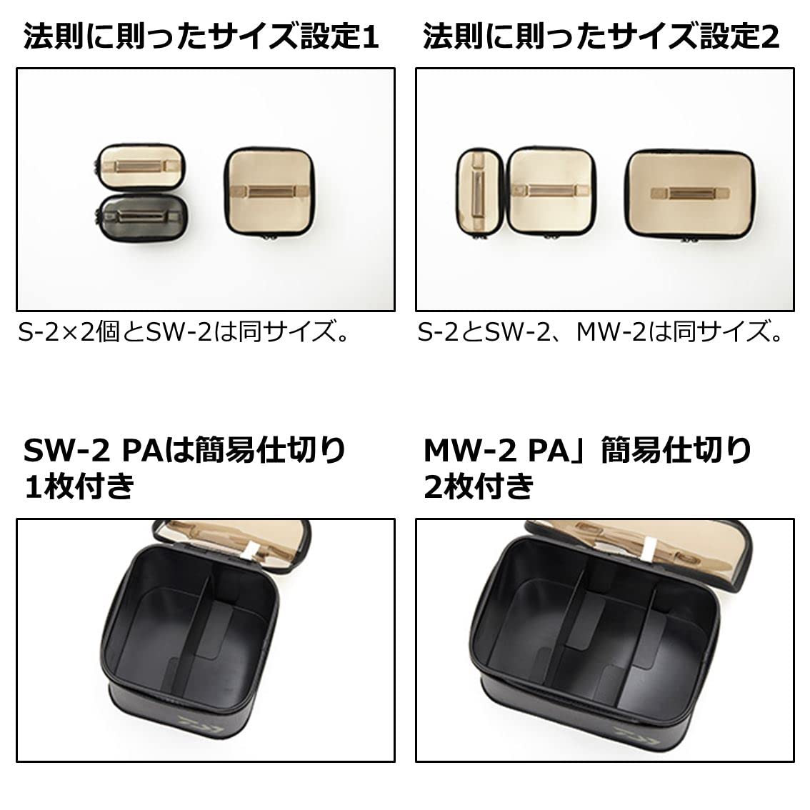 다이와 SW-2 A 시스템 툴백 화이트 낚시 가방 이미지 4