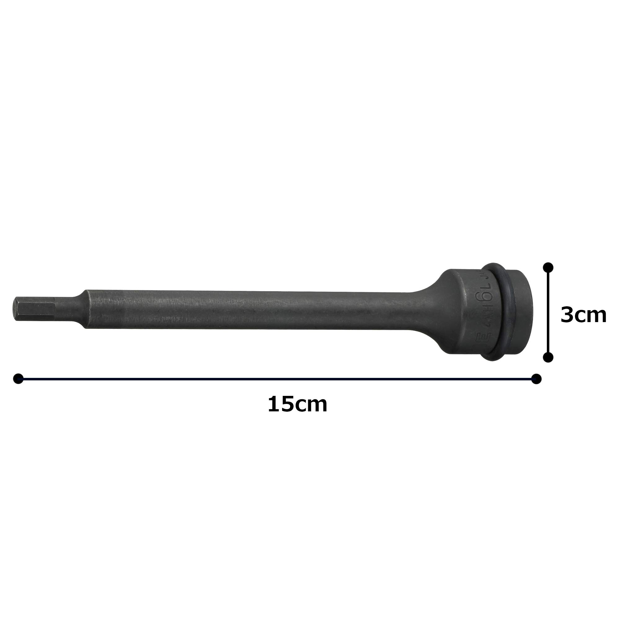 토네 임팩트 롱 육각 소켓 4AH-06L 12.7mm 6mm 이미지 5