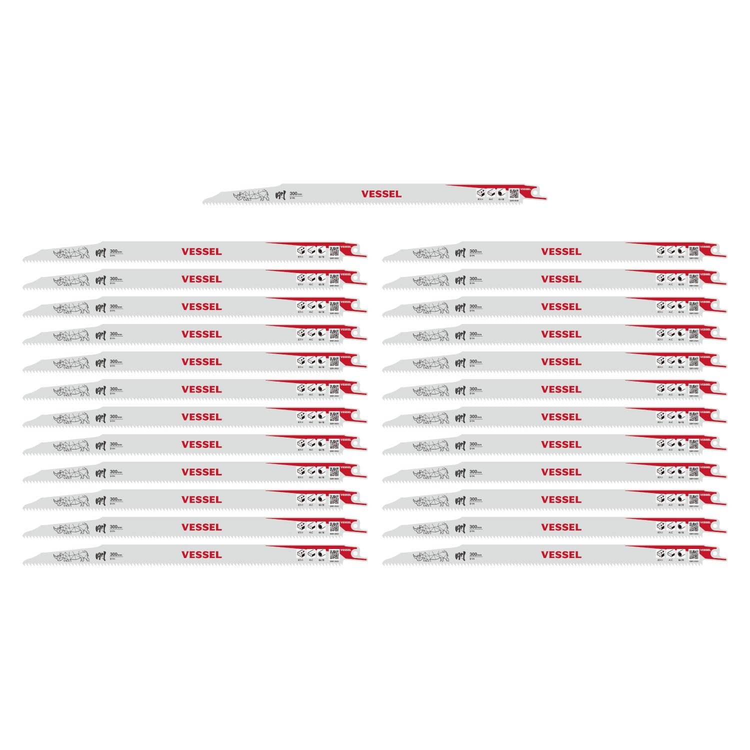 베셀 라이노 SBR-0930-5 300mm 세이버소 블레이드 9산 25입