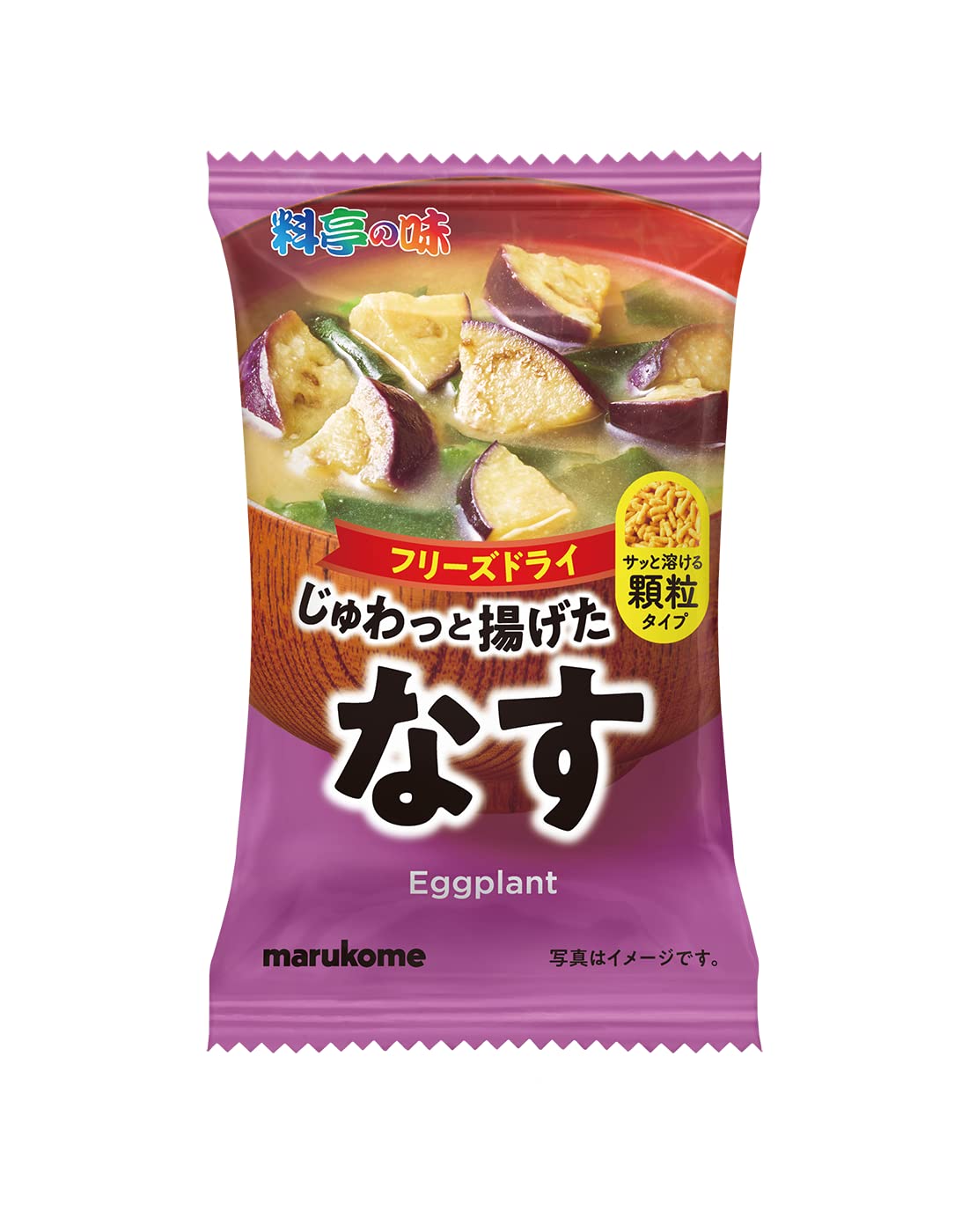 마루코메 료테이노아지 가지 10개입 동결건조 즉석 된장국
