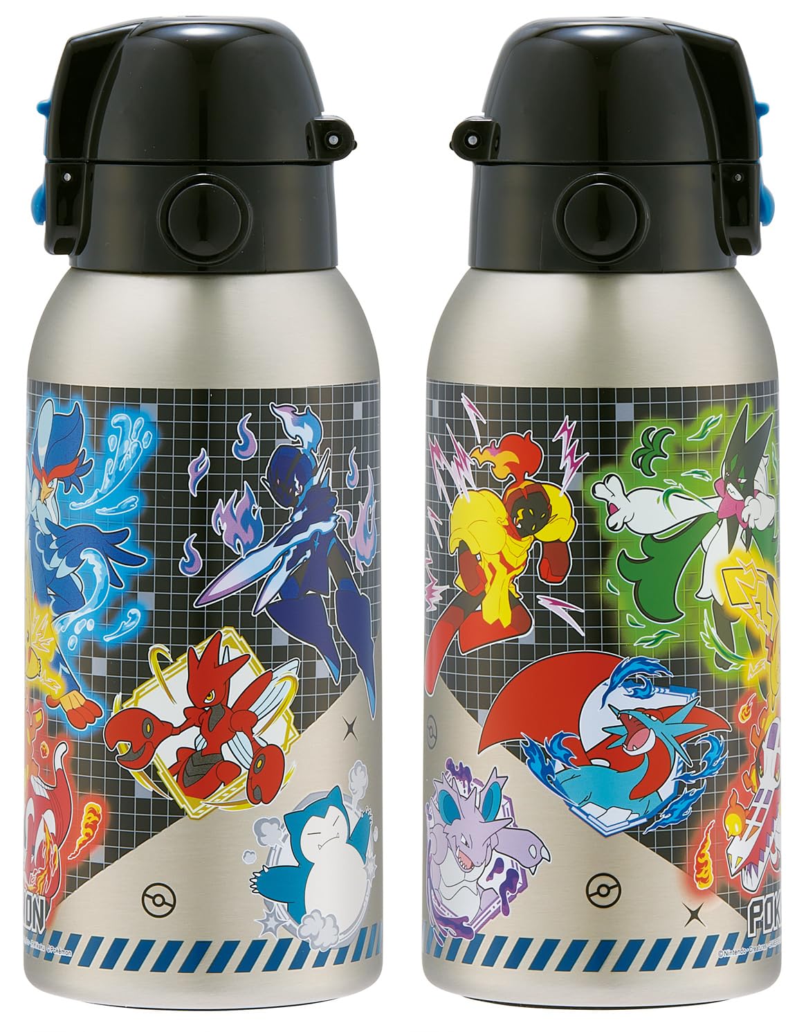 스케이터 직음 600ml 포켓몬 25 어린이용 보냉 스테인리스 물병 경량 이미지 10