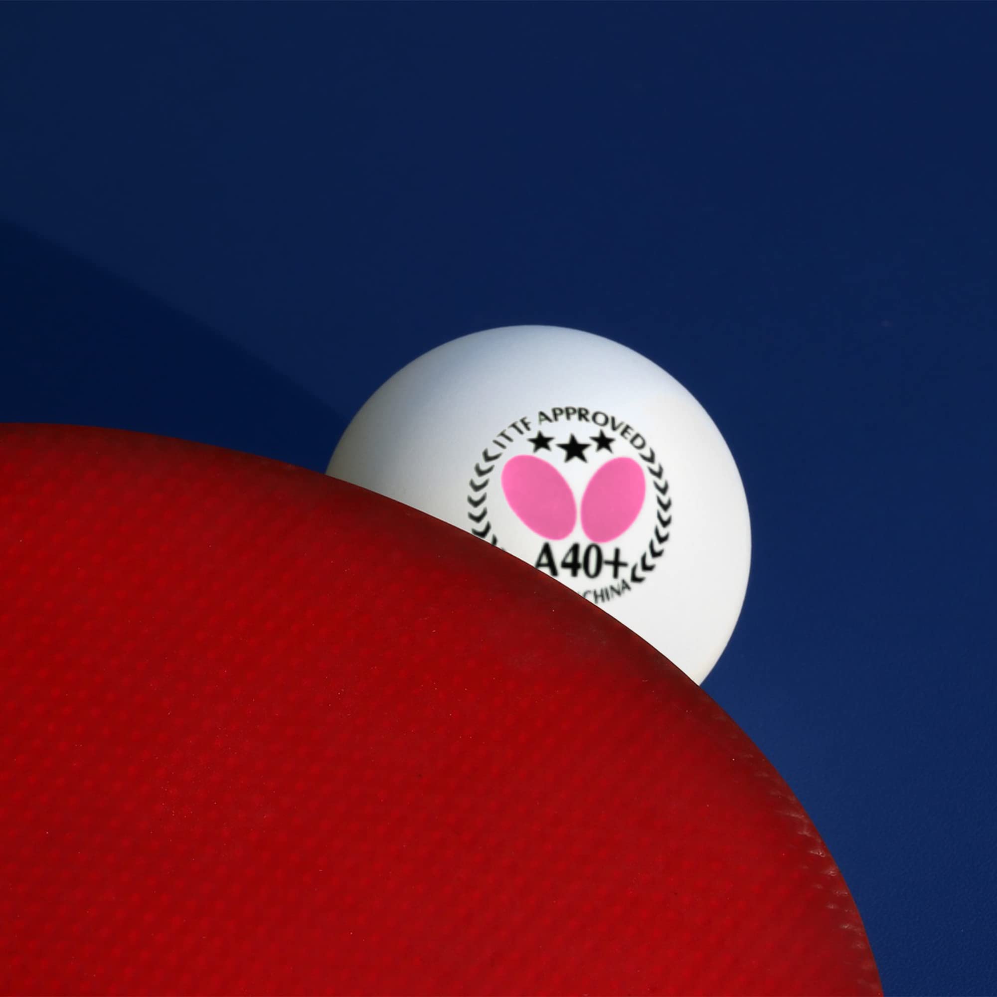 버터플라이 스리스타 볼 A40+ 탁구공 JTTA ITTF 공인구 6개입 이미지 7