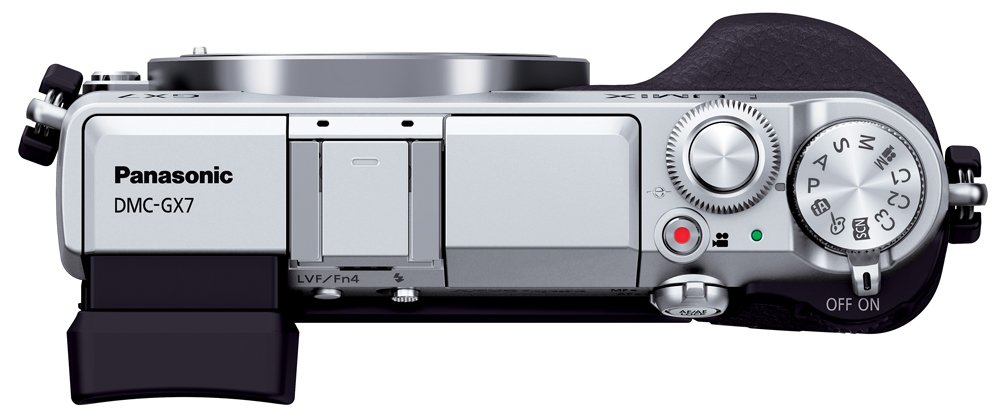 [중고] 파나소닉 루믹스 실버 DMC-GX7-S 미러리스 카메라 바디 이미지 3