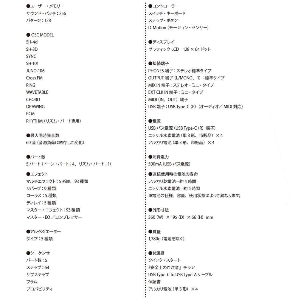 롤랜드 SH-4D 데스크탑 신디사이저 이미지 5