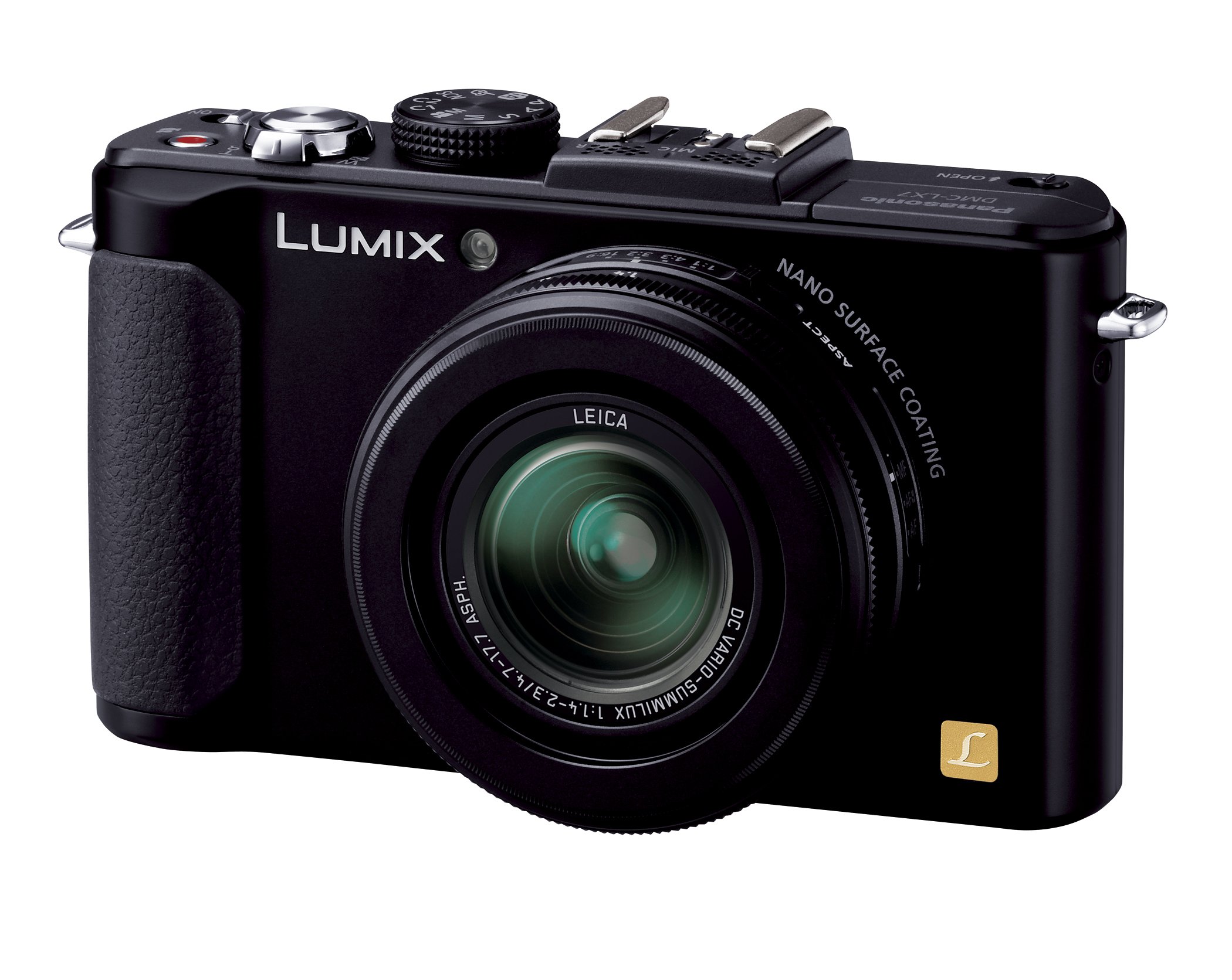 [중고] 파나소닉 루믹스 블랙 DMC-LX7-K 디지털카메라 광학3.8배줌 이미지 1
