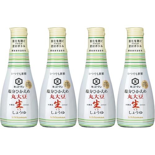 기꼬만 언제나신선 저염 통대두 생간장 200ml 4개입