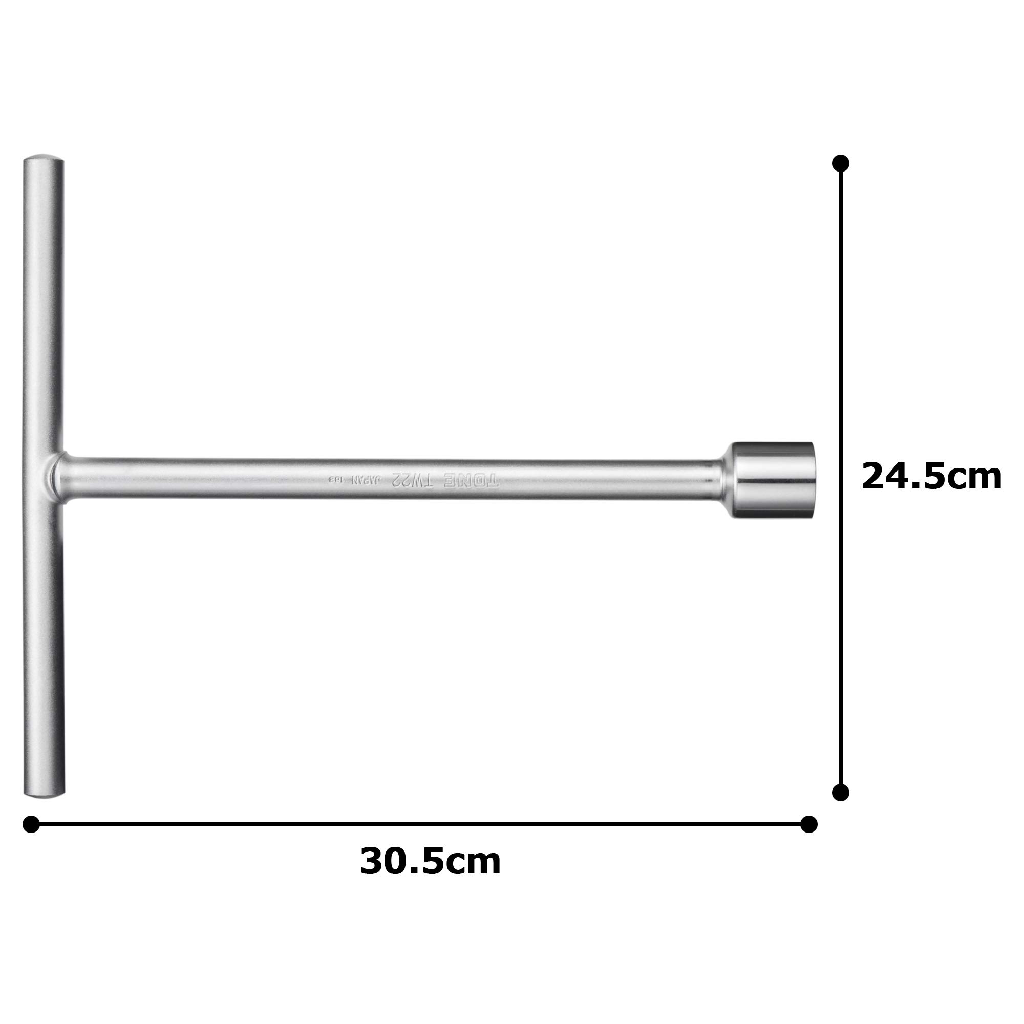 토네 HPTW-22 T형 렌치 22mm 이미지 3