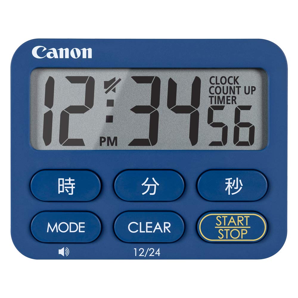 캐논 클록 타이머 네이비 CT-50-NV 주방 타이머 대형 액정