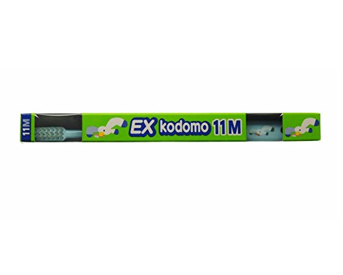 라이온 덴트이엑스 kodomo 코도모 블루 11M 8-12세 어린이 칫솔 이미지 2