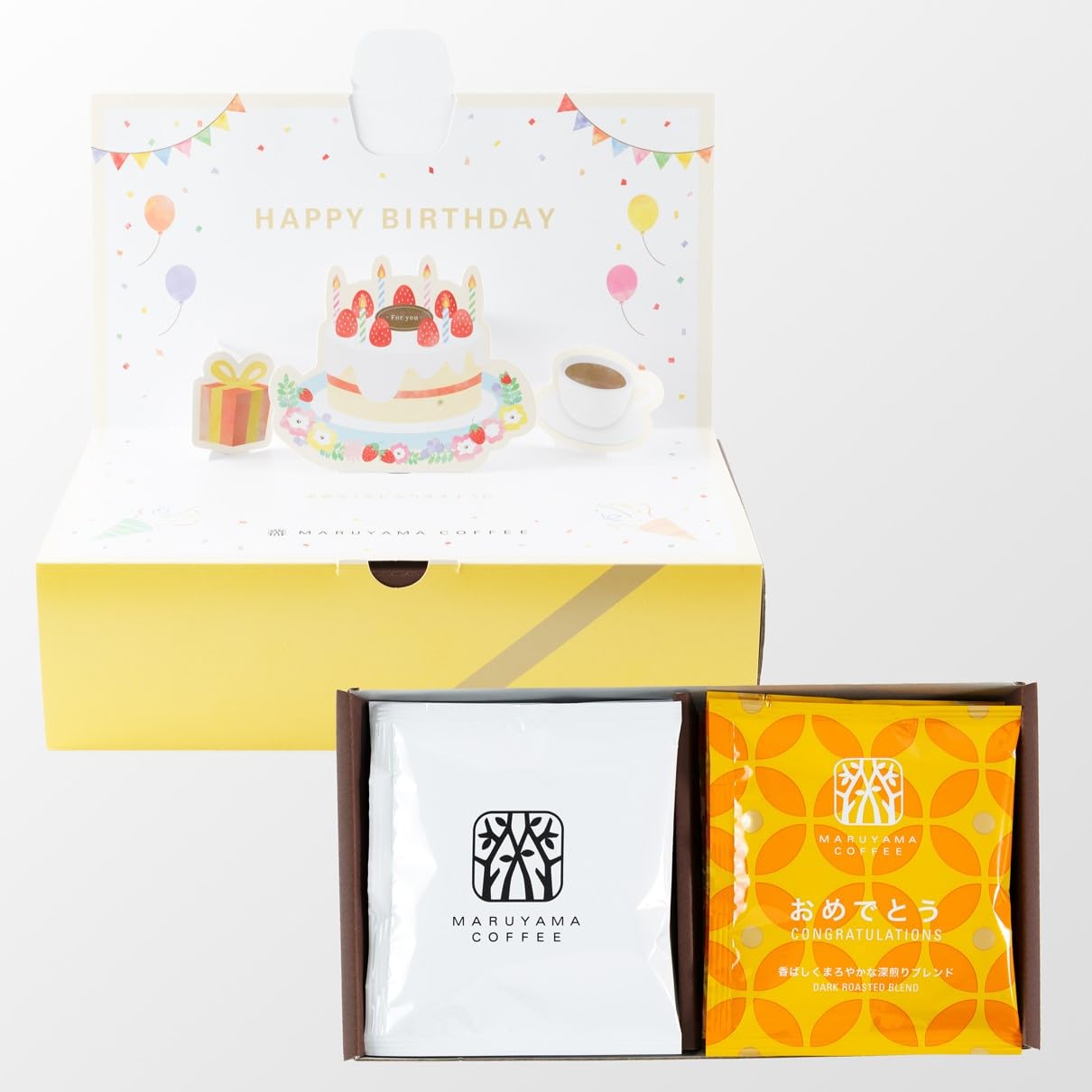마루야마커피 생일 축하 드립백 선물세트 8개입 선물세트