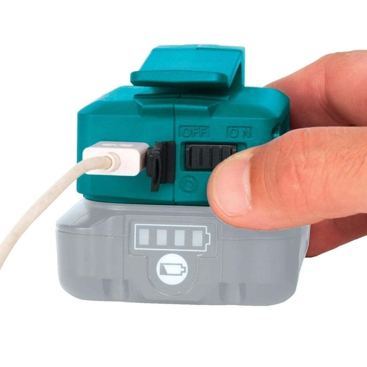 마키타 ADP06 10.8V 슬라이드형 USB 전원 어댑터 이미지 2