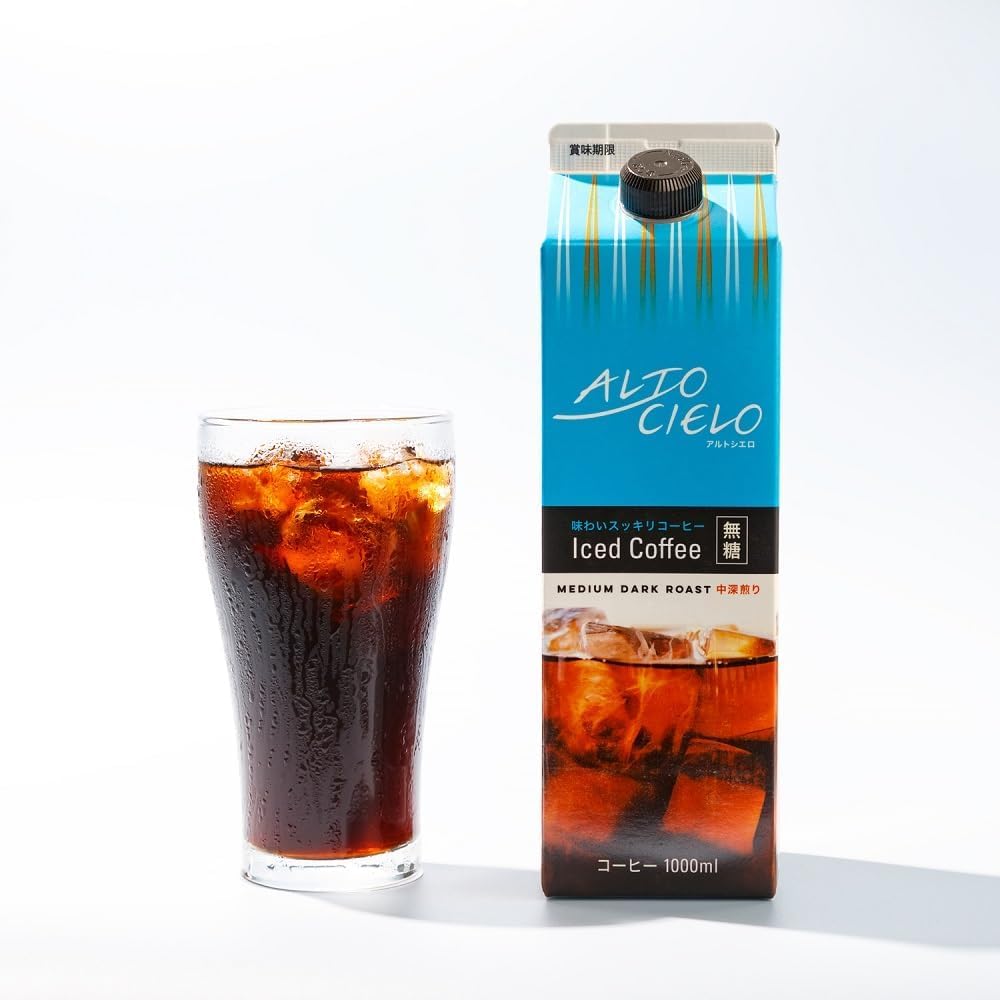마루야마커피 알토시에로 아이스커피 무당 1000ml 6개입 액상 블랙커피 이미지 2
