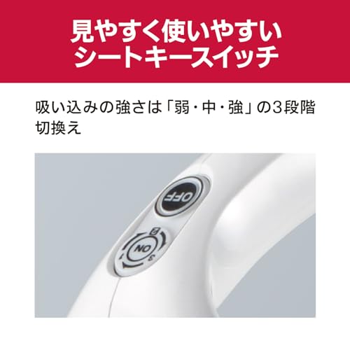 교세라 DHC181L5 화이트 충전식 청소기 HEPA 필터 100W 이미지 5