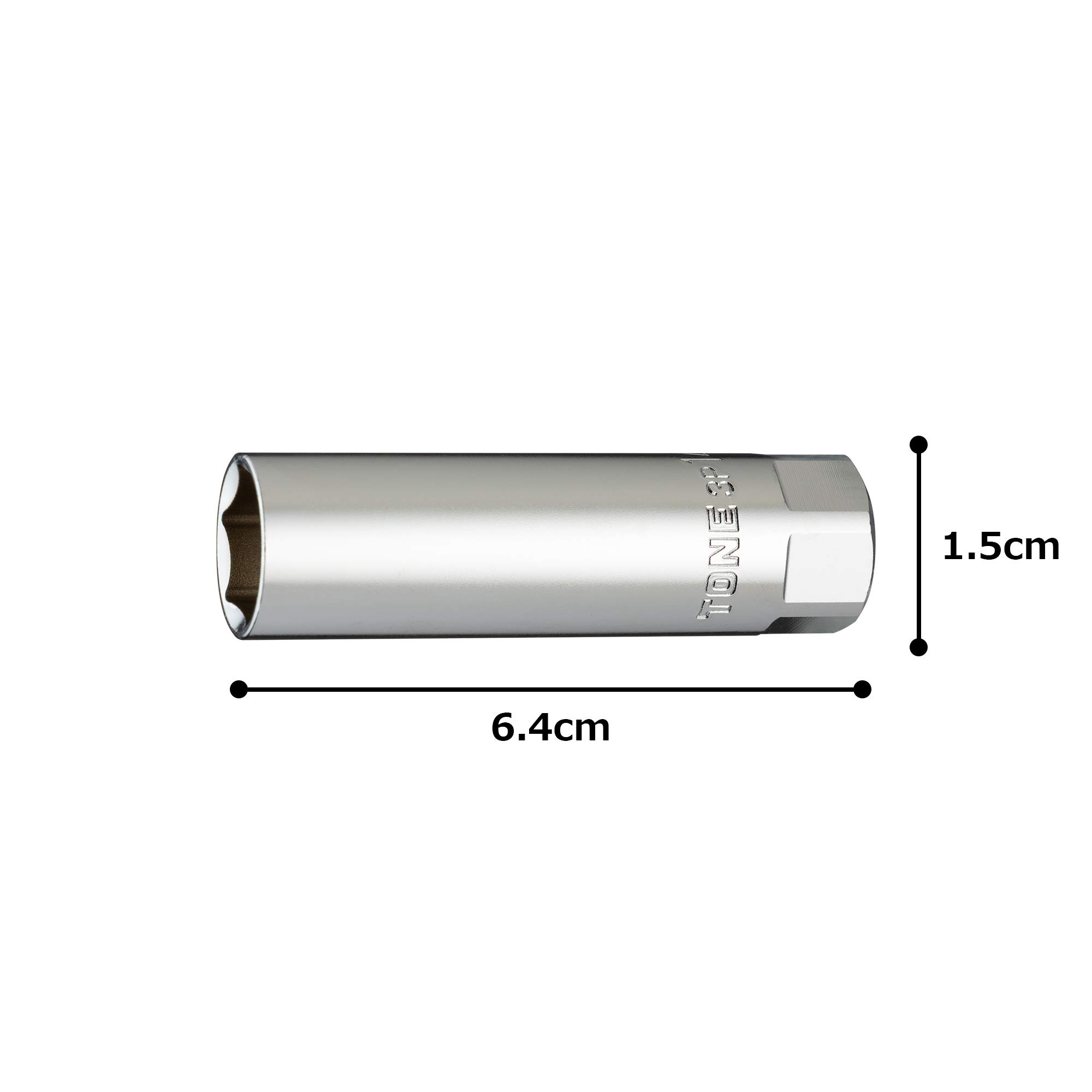 토네 HP3P-14S 14mm 플러그 소켓 9.5mm 마그네틱 6각 이미지 5