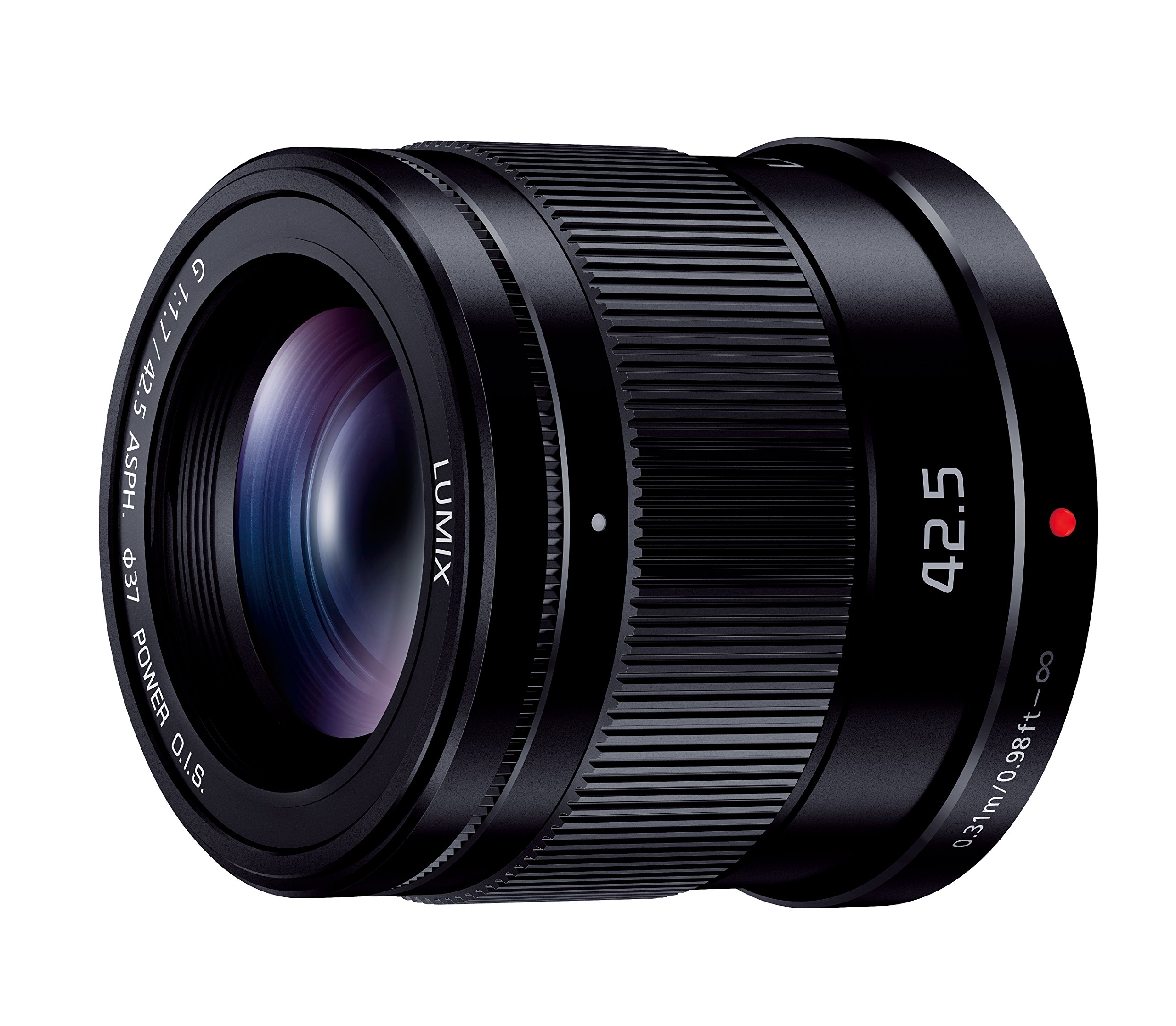 [중고] 파나소닉 루믹스 G H-HS043-K 42.5mm F1.7 블랙 단초점 렌즈