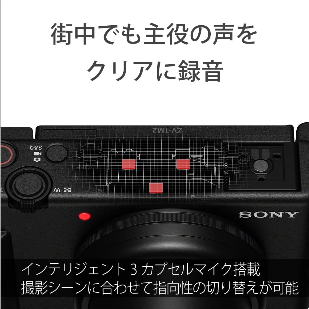 소니 ZV-1II 화이트 슈팅그립 키트 브이로그 카메라 이미지 13